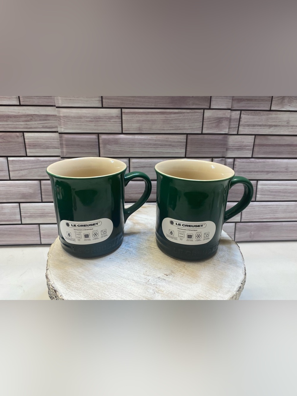 Le Creuset β€οΈ(2) Vancouver Coffee Mug Cactus NWT 400ml